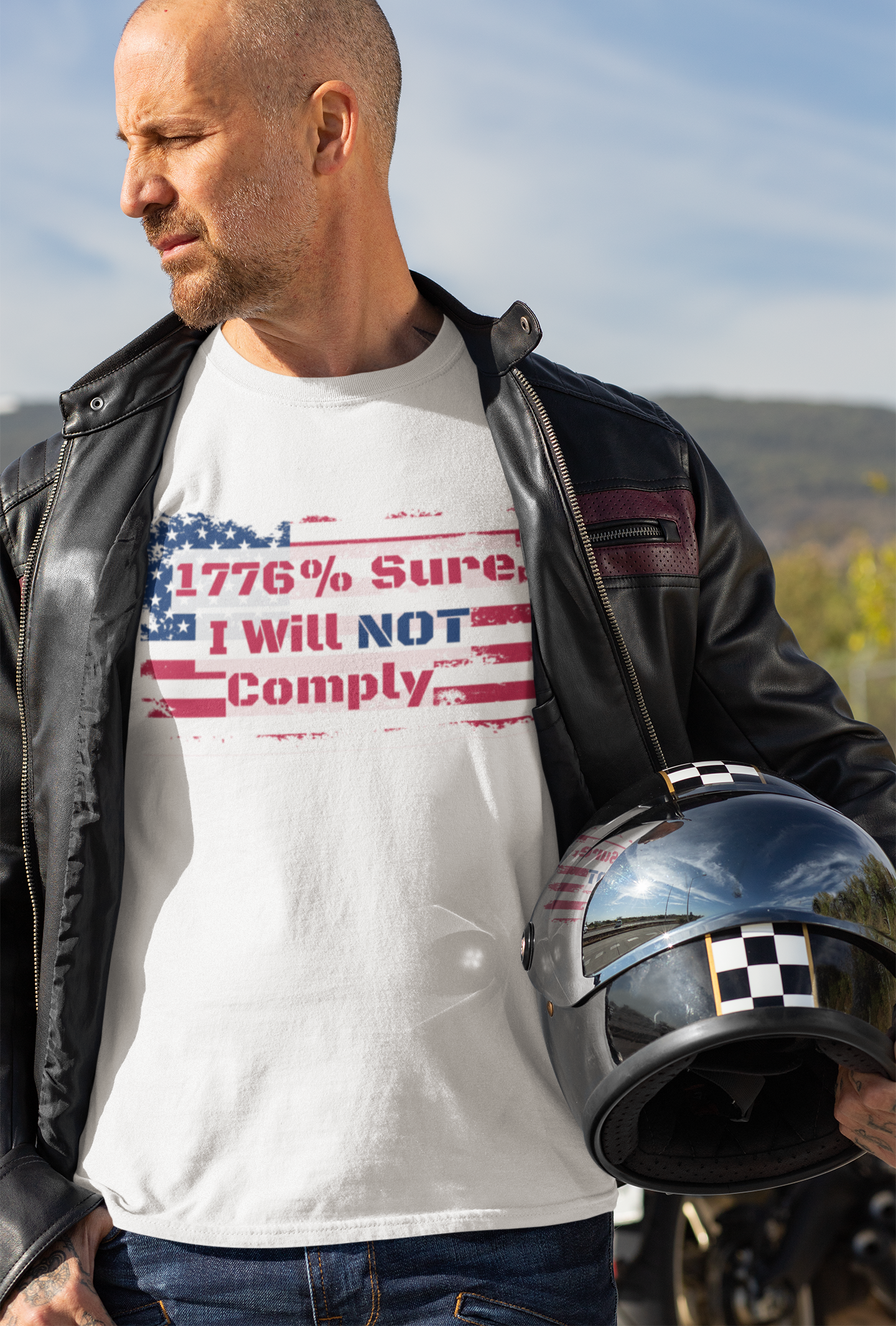 "1776% Sure" unisex t-shirt