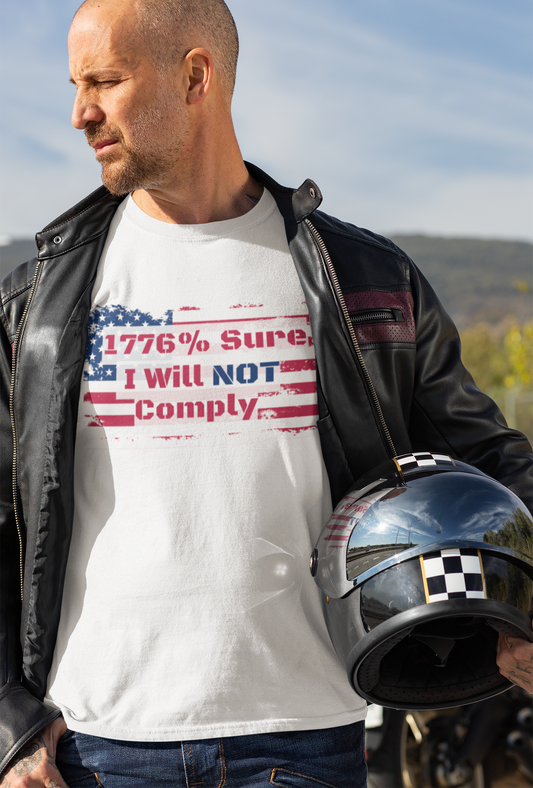 "1776% Sure" unisex t-shirt