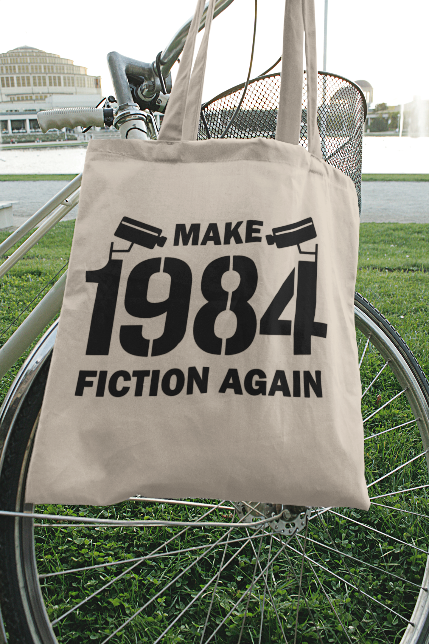 "Make 1984 Fiction Again" Everything Tote Bag