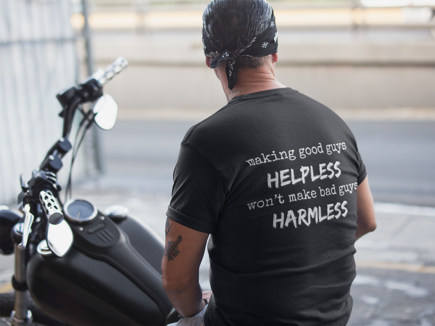 2A-"Good Guys Helpless" Triblend Unisex T-Shirt