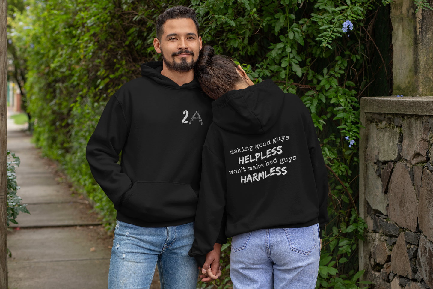 2A-"Good Guys Helpless" Heavy Blend Hoodie