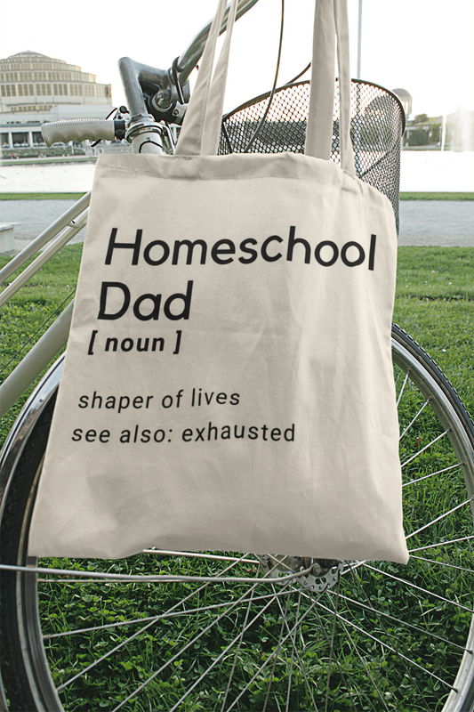 "Homeschool Dad" Everything Tote Bag