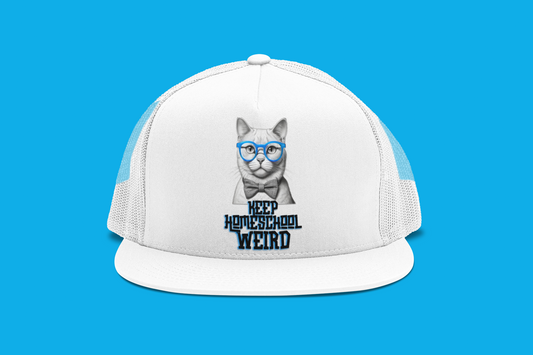 "Keep Homeschool Weird"- Adjustable Trucker Hat