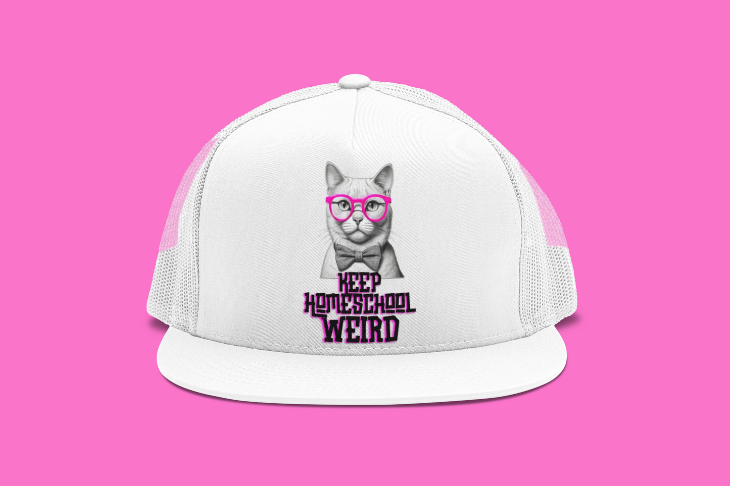 "Keep Homeschool Weird"- Adjustable Trucker Hat