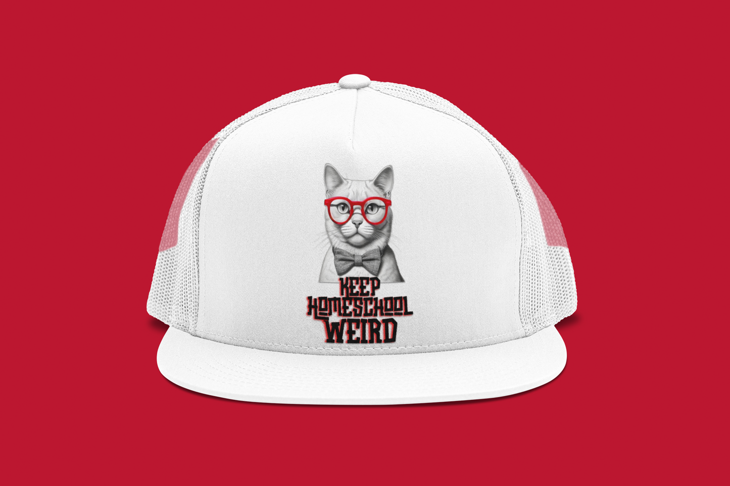 "Keep Homeschool Weird"- Adjustable Trucker Hat