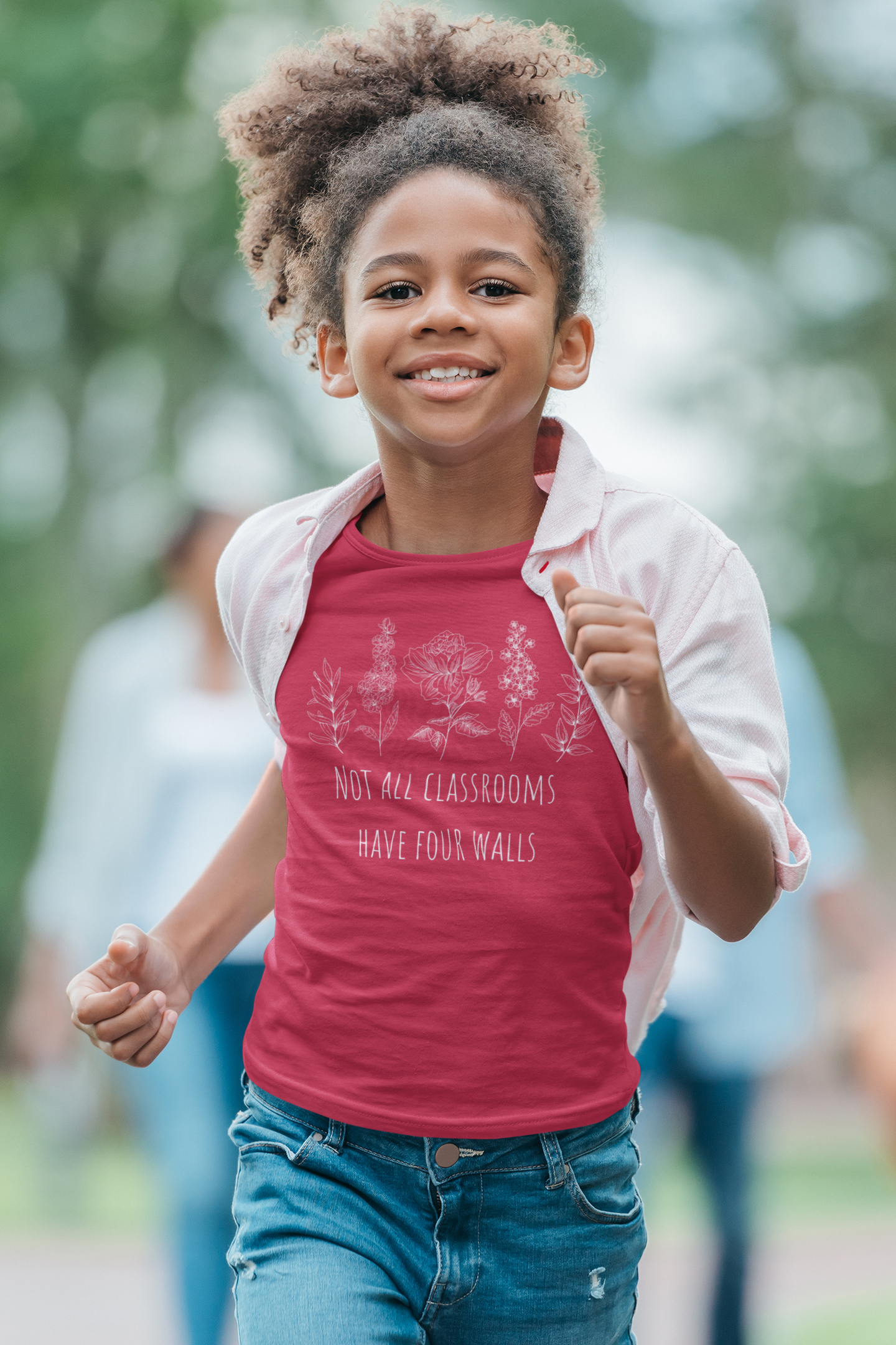 "Not All Classrooms" Certified Organic Short Sleeve Youth & Adult Shirt