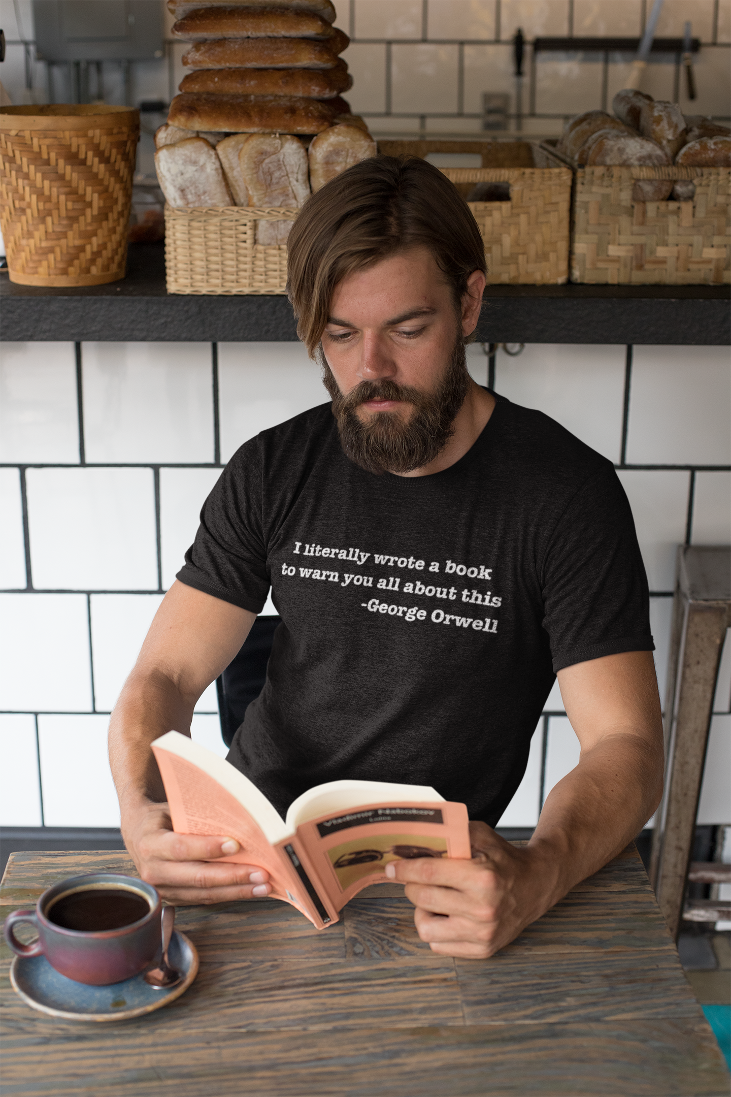 "Literally Wrote a Book" Certified Organic Short Sleeve Shirt