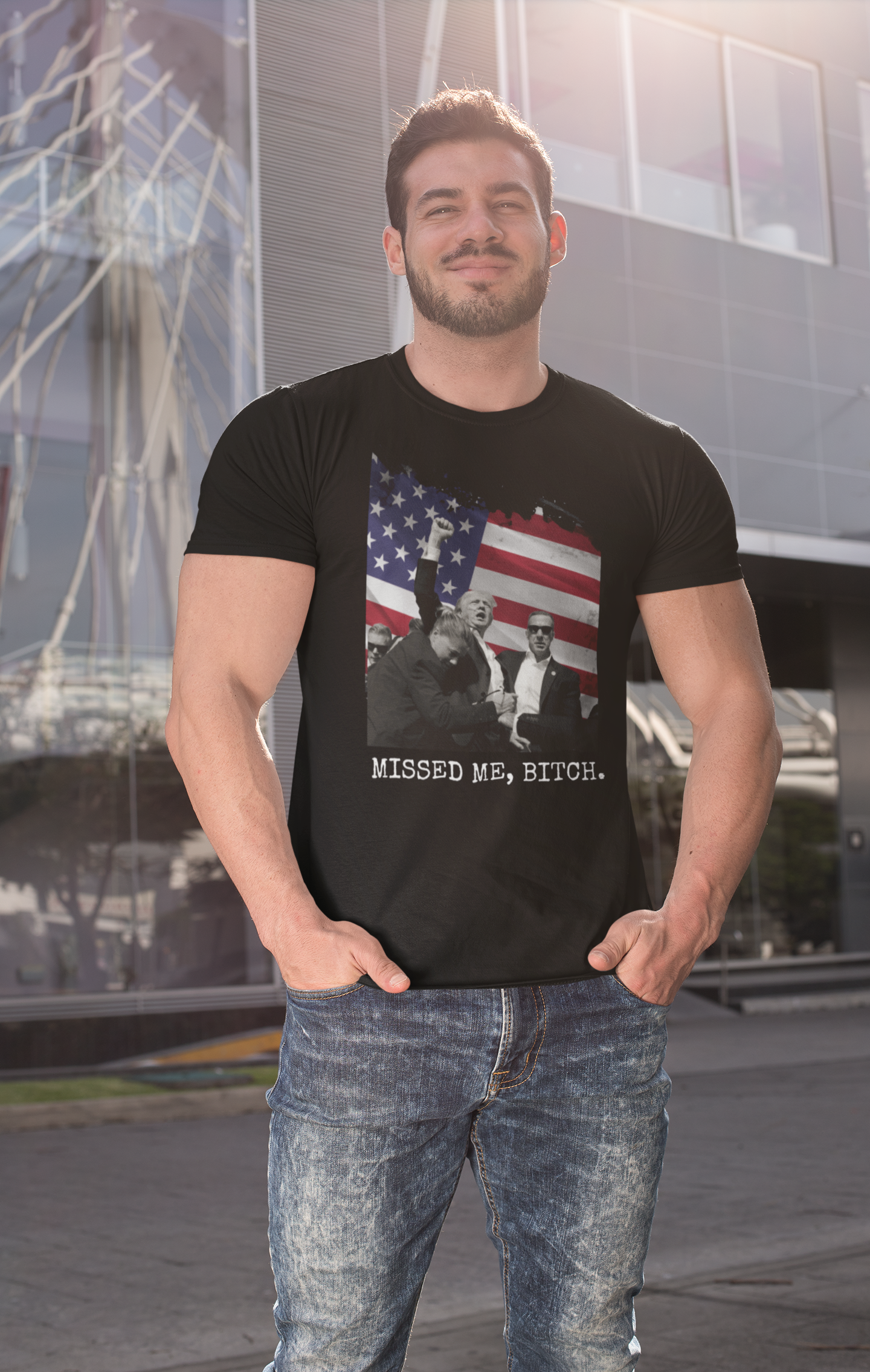 Trump "Missed Me.." t-shirt