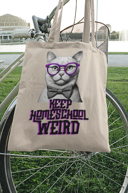 "Keep Homeschool Weird" Everything Tote Bag