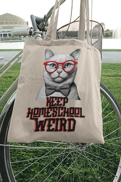 "Keep Homeschool Weird" Everything Tote Bag