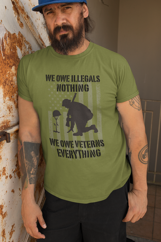 "We Owe Vets Everything" Triblend T-Shirt